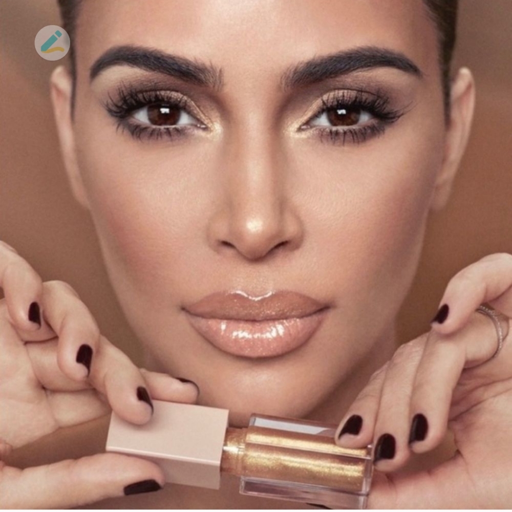 KKW BEAUTY GOLD SPARKLE GLOSS